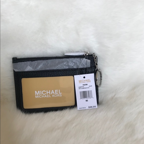 Michael Kors Fulton Sm TZ Coinpouch W ID - Picture 2 of 5